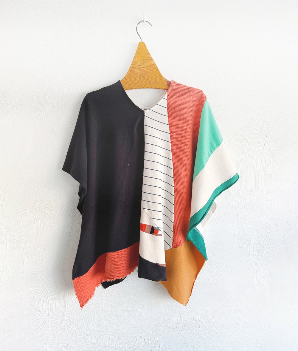 Polymorphic Poncho "Spring Sun"
