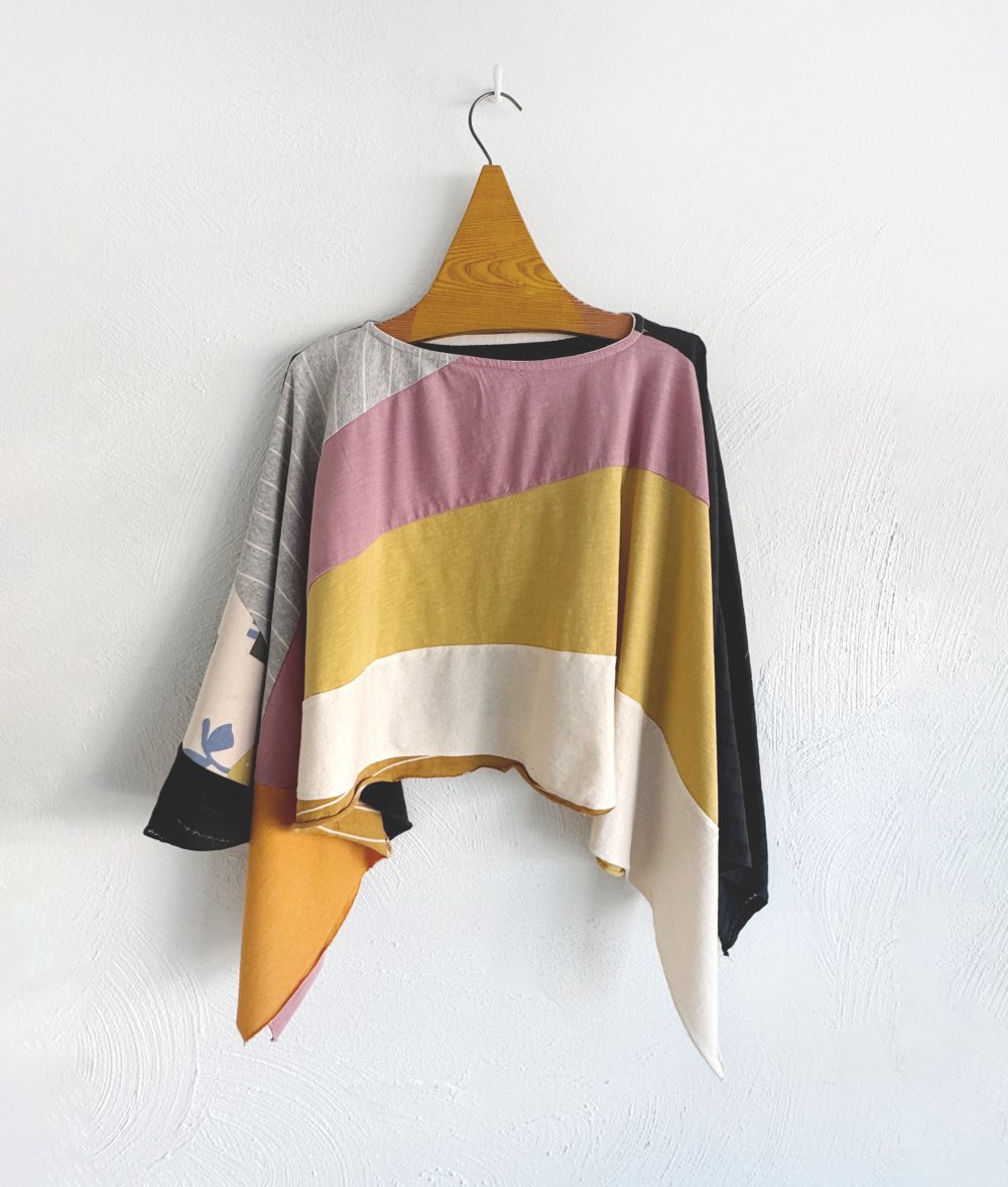 Polymorphic Poncho "Spring Sun"