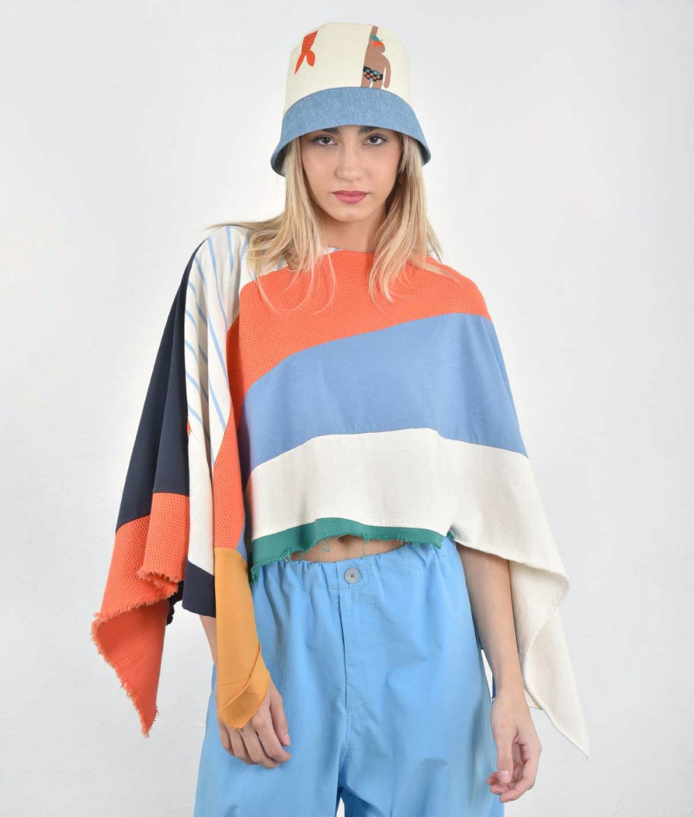 Polymorphic Poncho "Spring Sun"