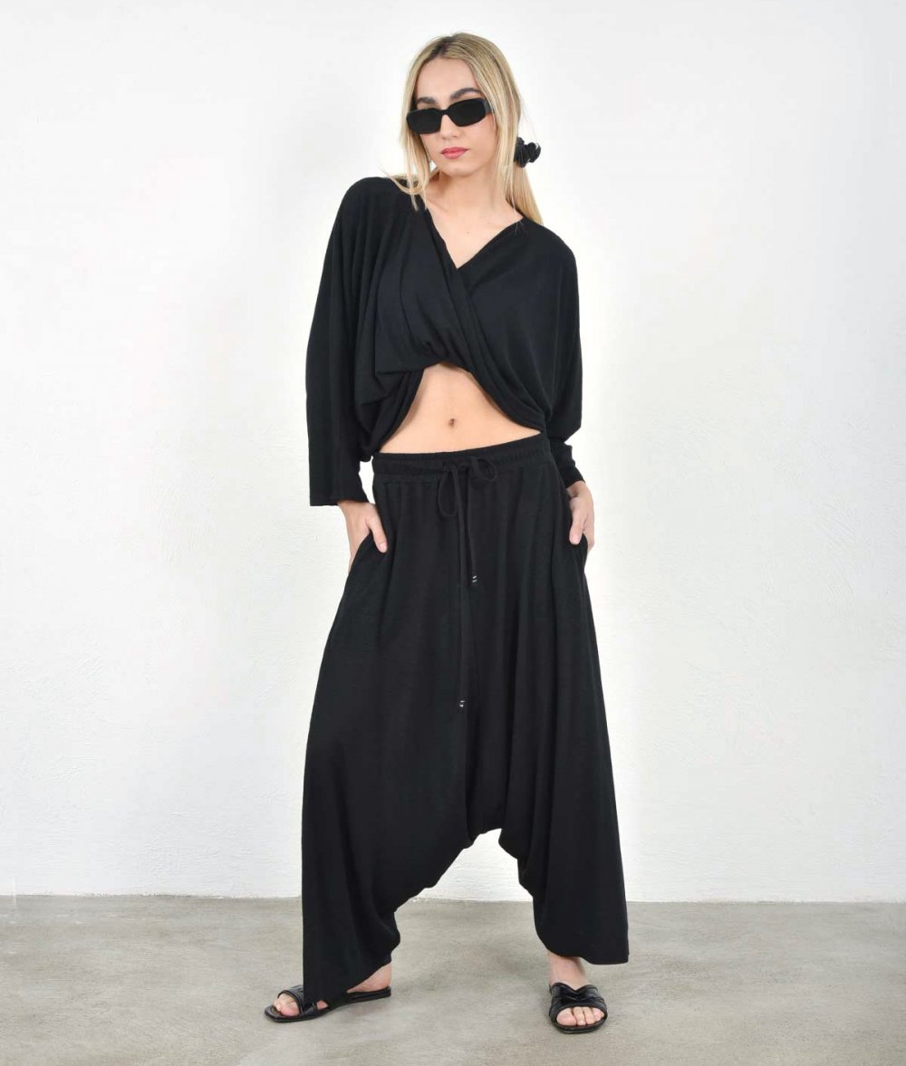 Wrap Front Blouse