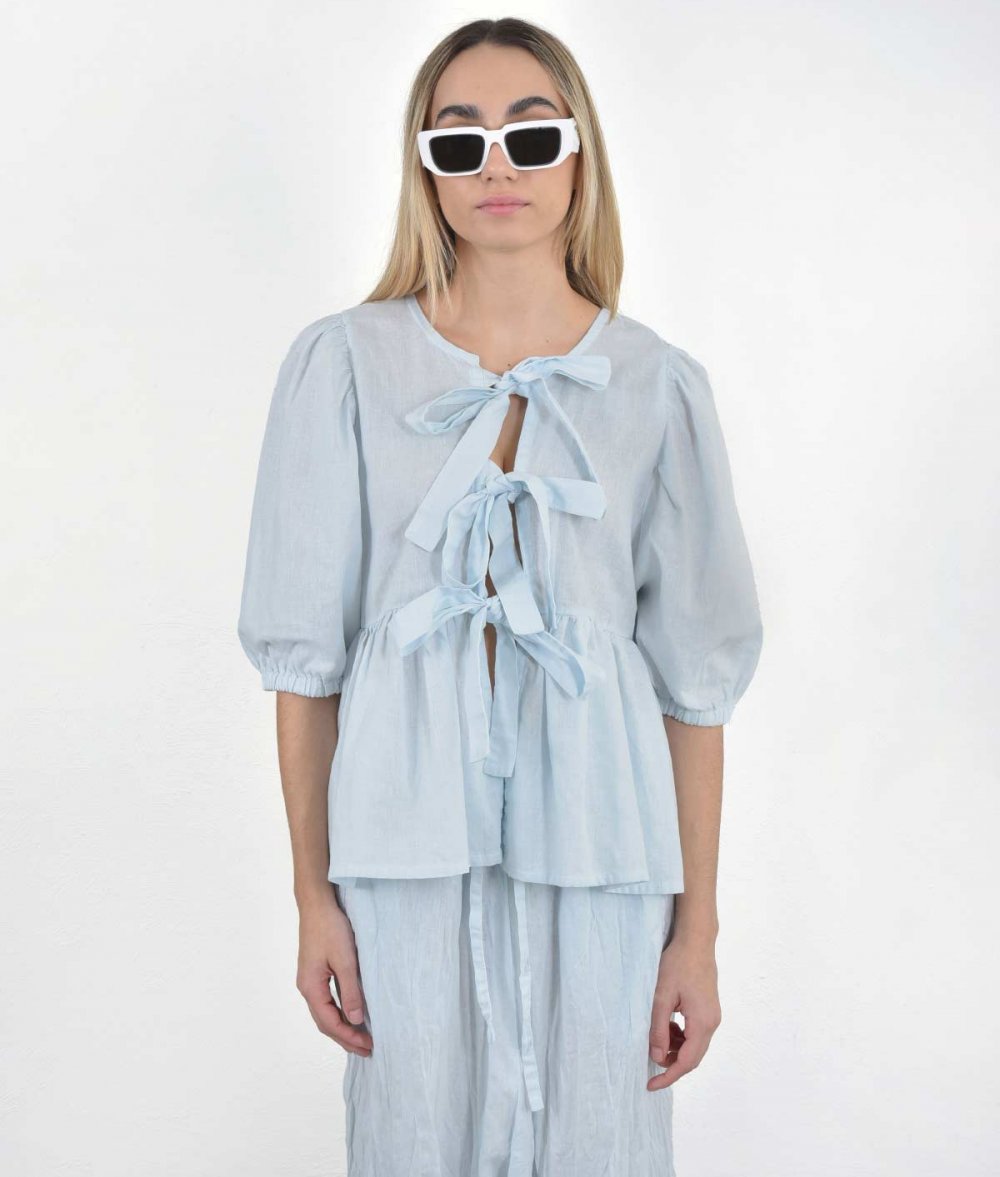 Polymorphic blouse with