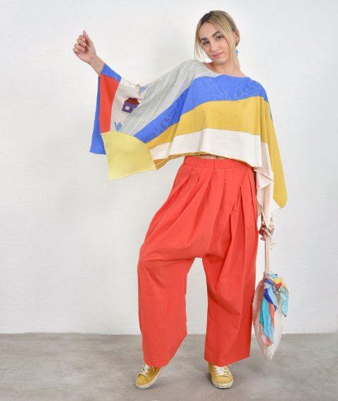 Polymorphic Poncho "Spring Sun"