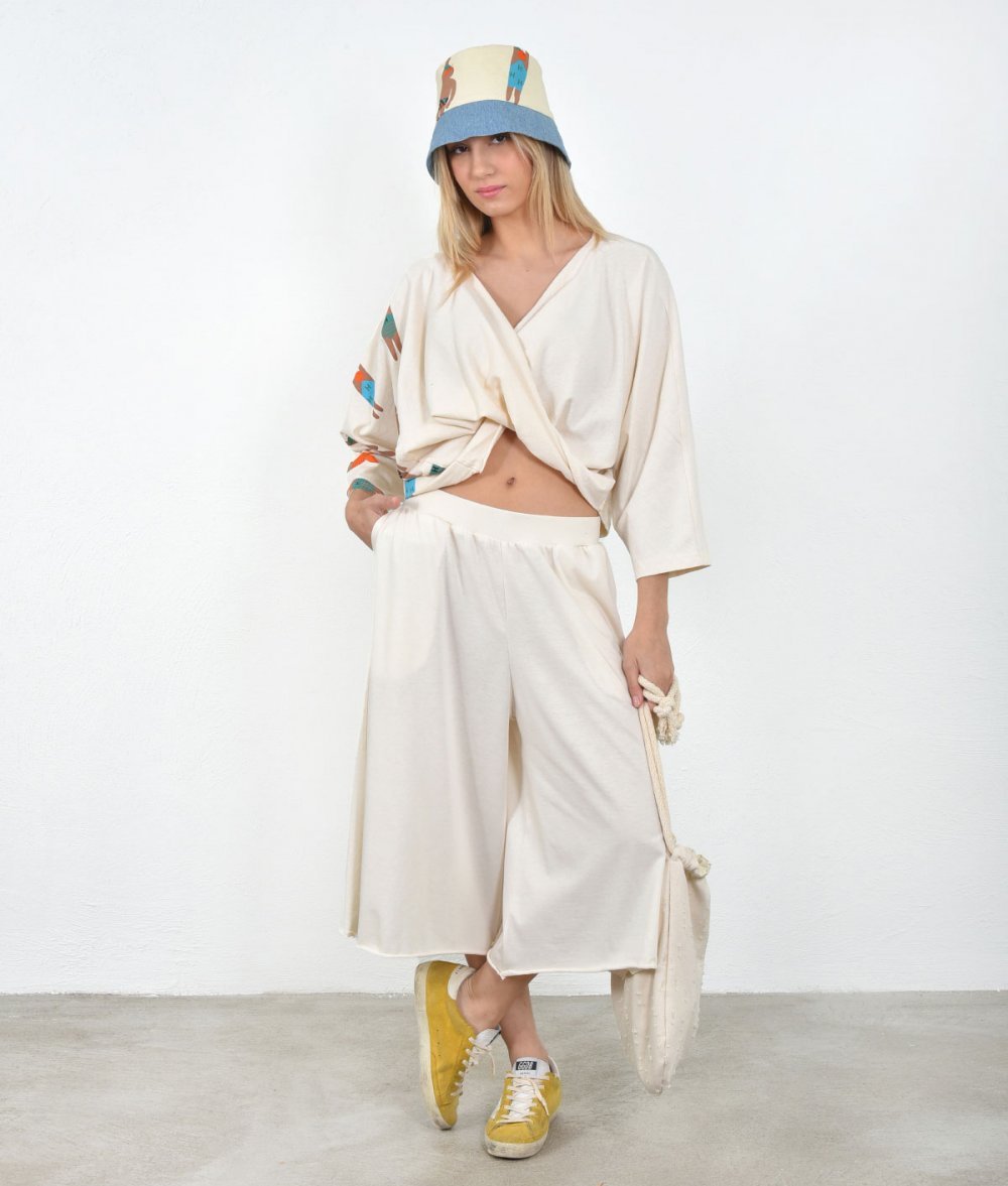 Zip culotte