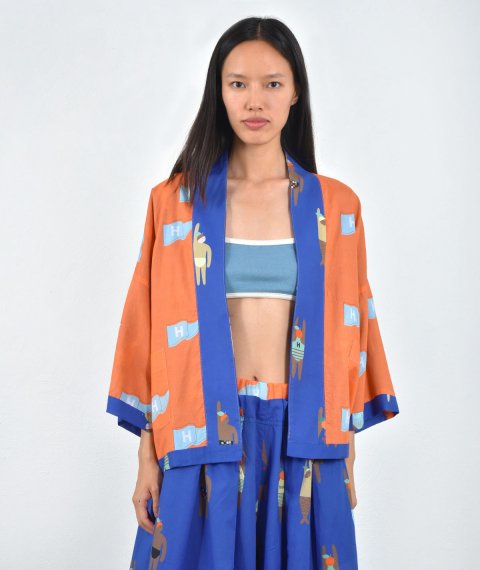 Double faced Kimono