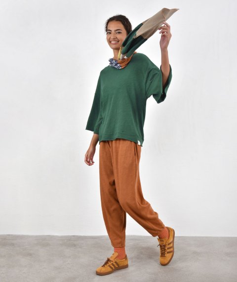 Blouse with 3/4 sleeves