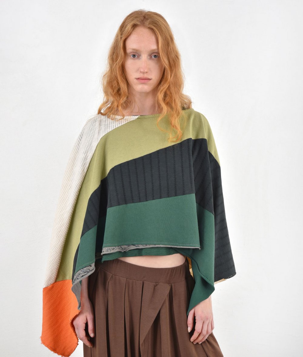 Polymorphic Poncho "Spring Sun"