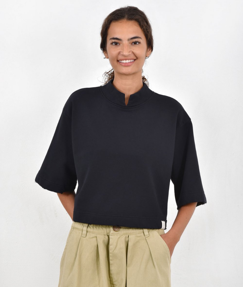 Top Crop Turtleneck