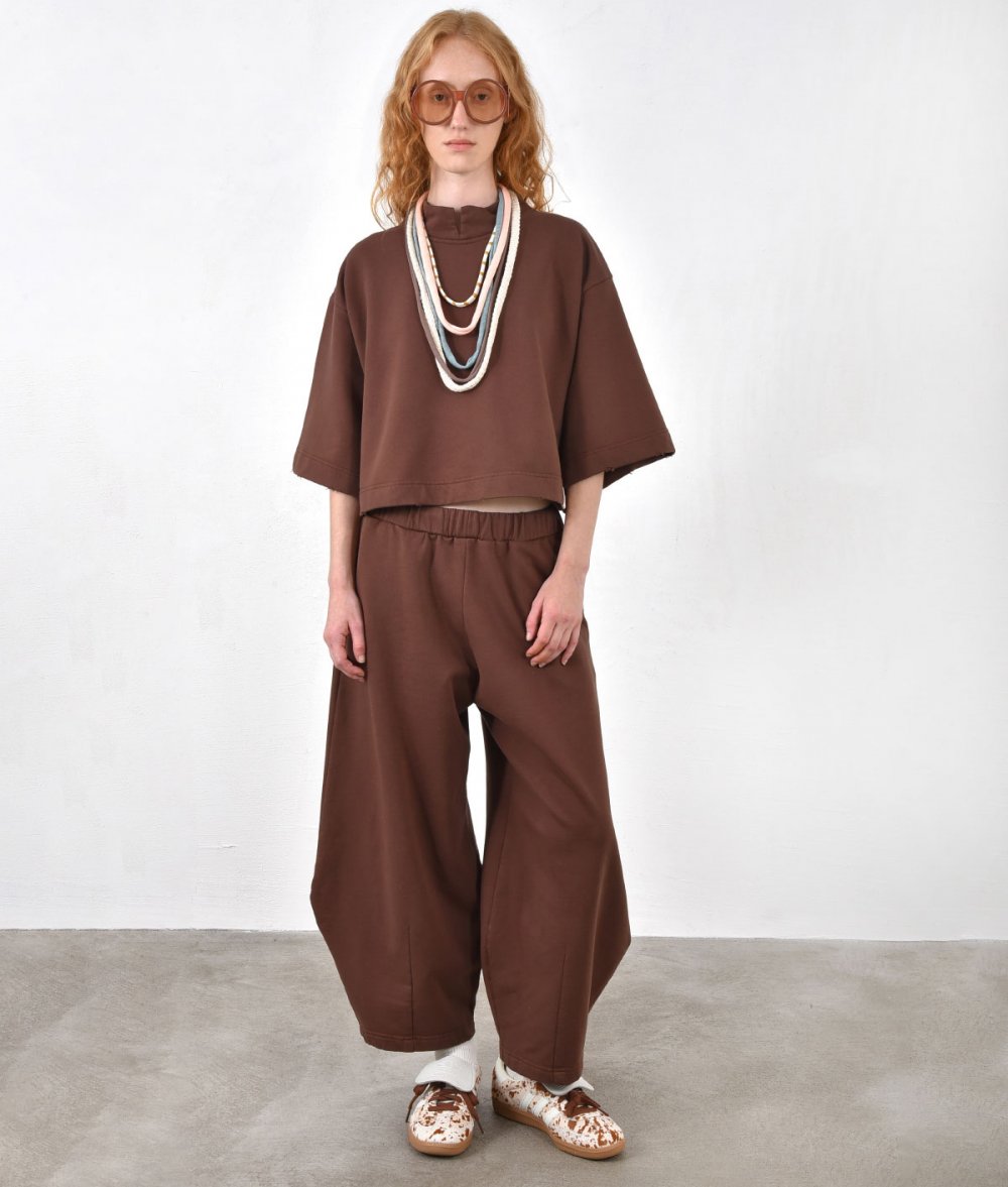 Oversized Βαμβακερό Παντελόνι