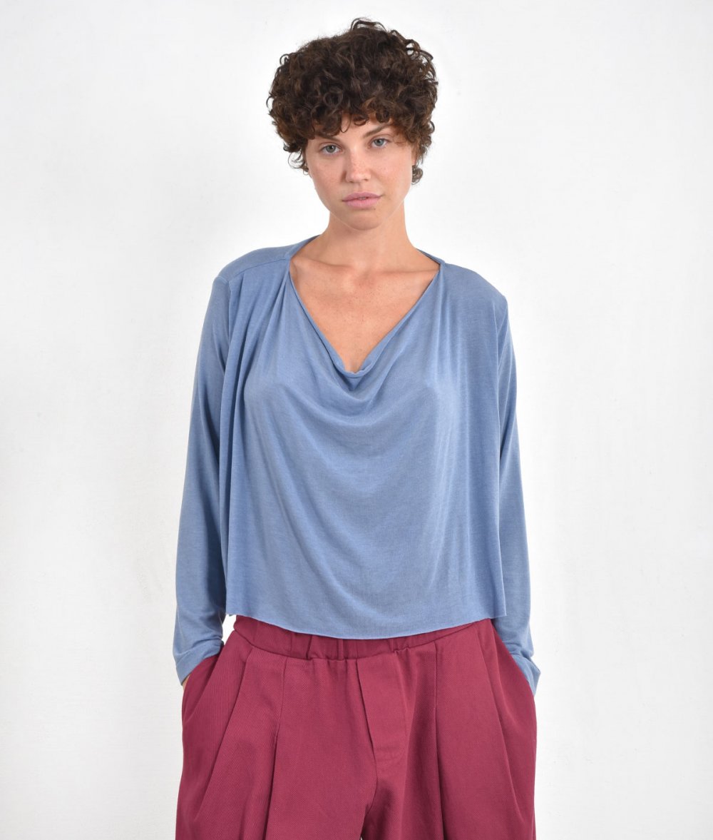 Draped Blouse