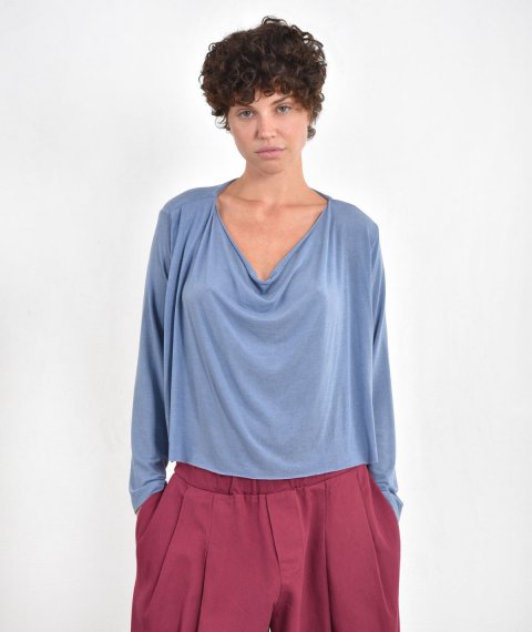 Draped Blouse