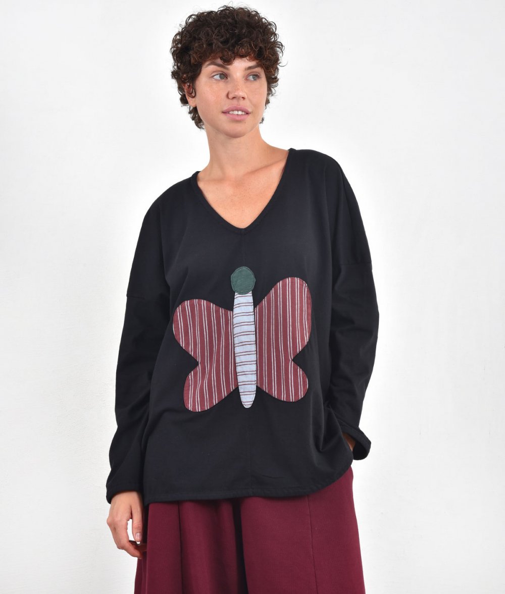 Oversized “Butterfly” Blouse