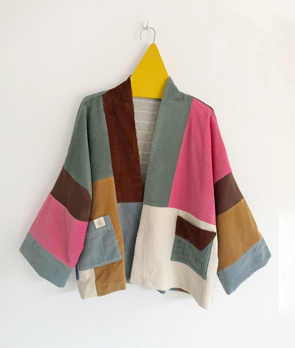 Patchwork Kimono Jacket