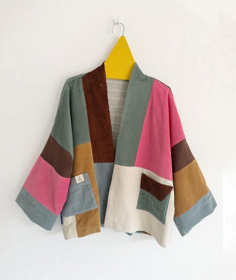 Patchwork Kimono Jacket