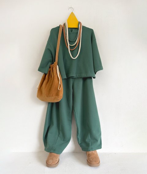 Oversized Cotton Pants