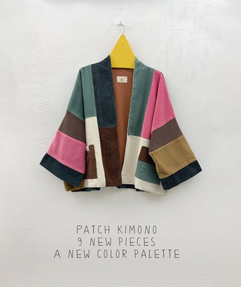 Patchwork Kimono Jacket