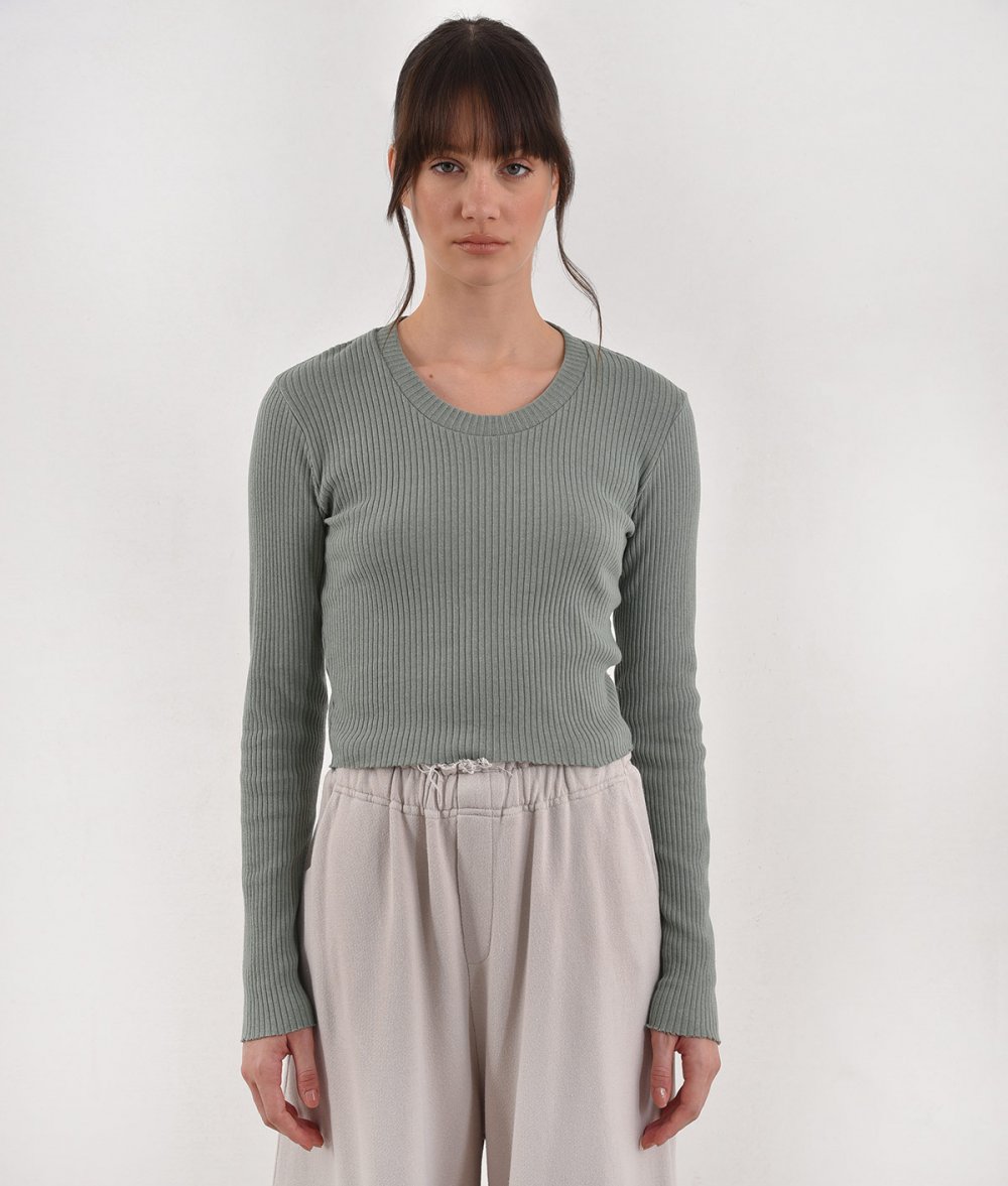 Knitted Crop Top