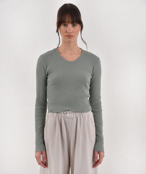 Knitted Crop Top
