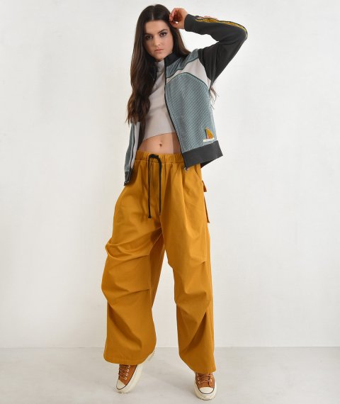 Oversized Pants With Elastic Waist