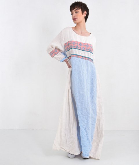 Maxi Patchwork Dress