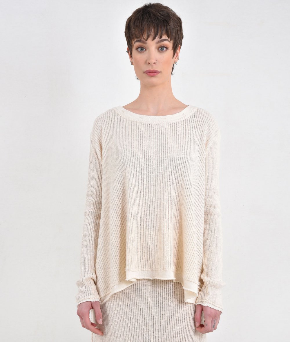 Polymorphic Knitted Blouse