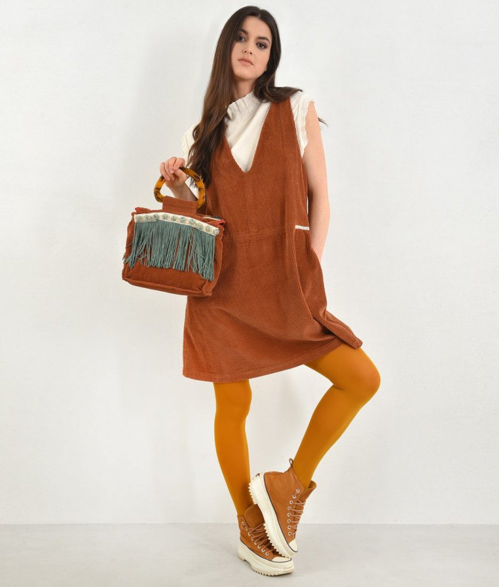 Padow Bag With Fringes