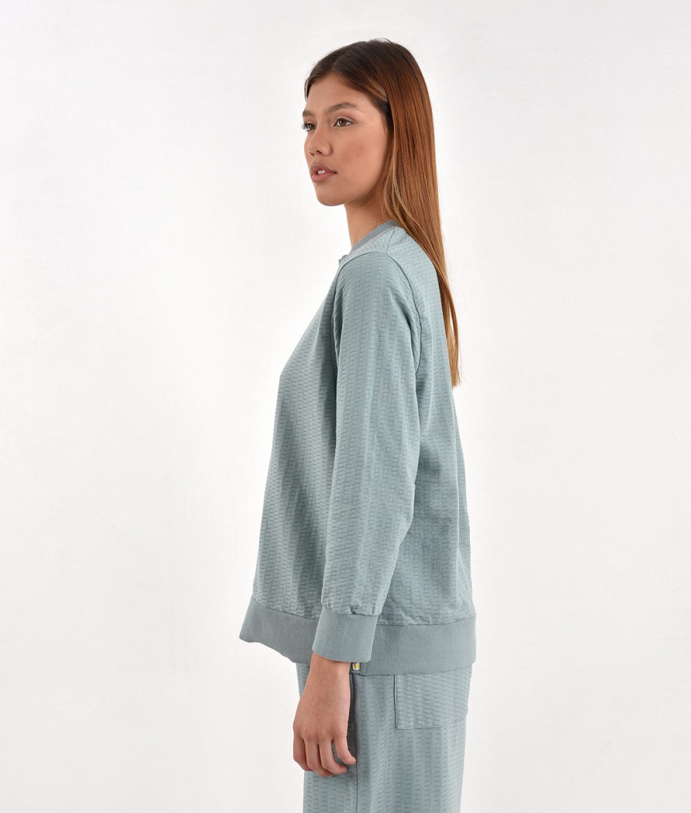 Jacquard Blouse