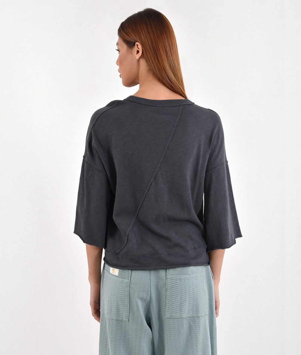 Blouse With 3/4 Sleeves