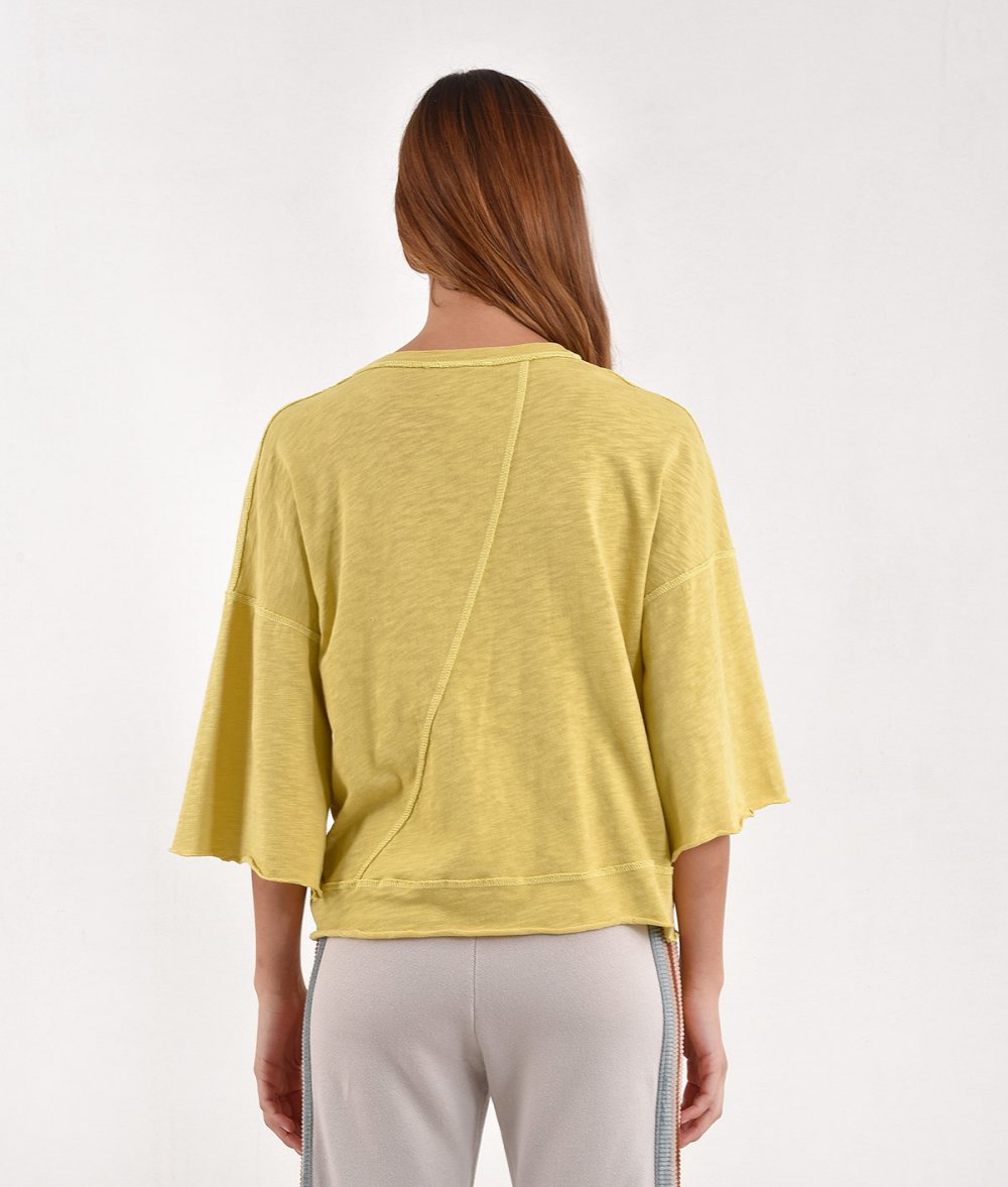Blouse With 3/4 Sleeves