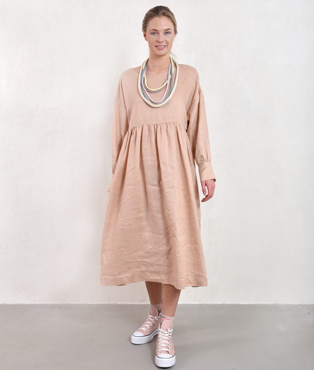 Oversized Dress With Buttons
