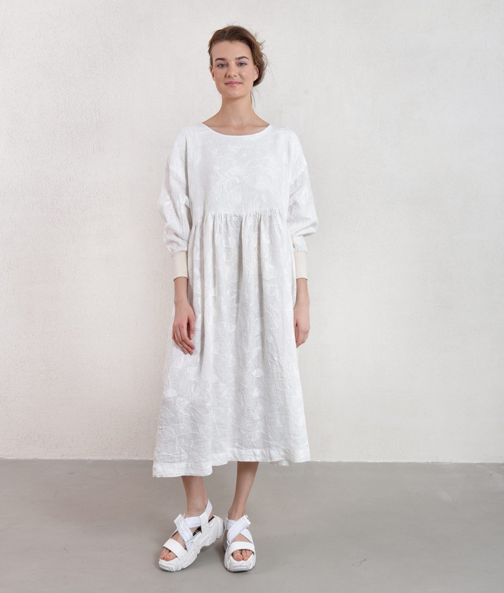 Oversized Dress With Buttons