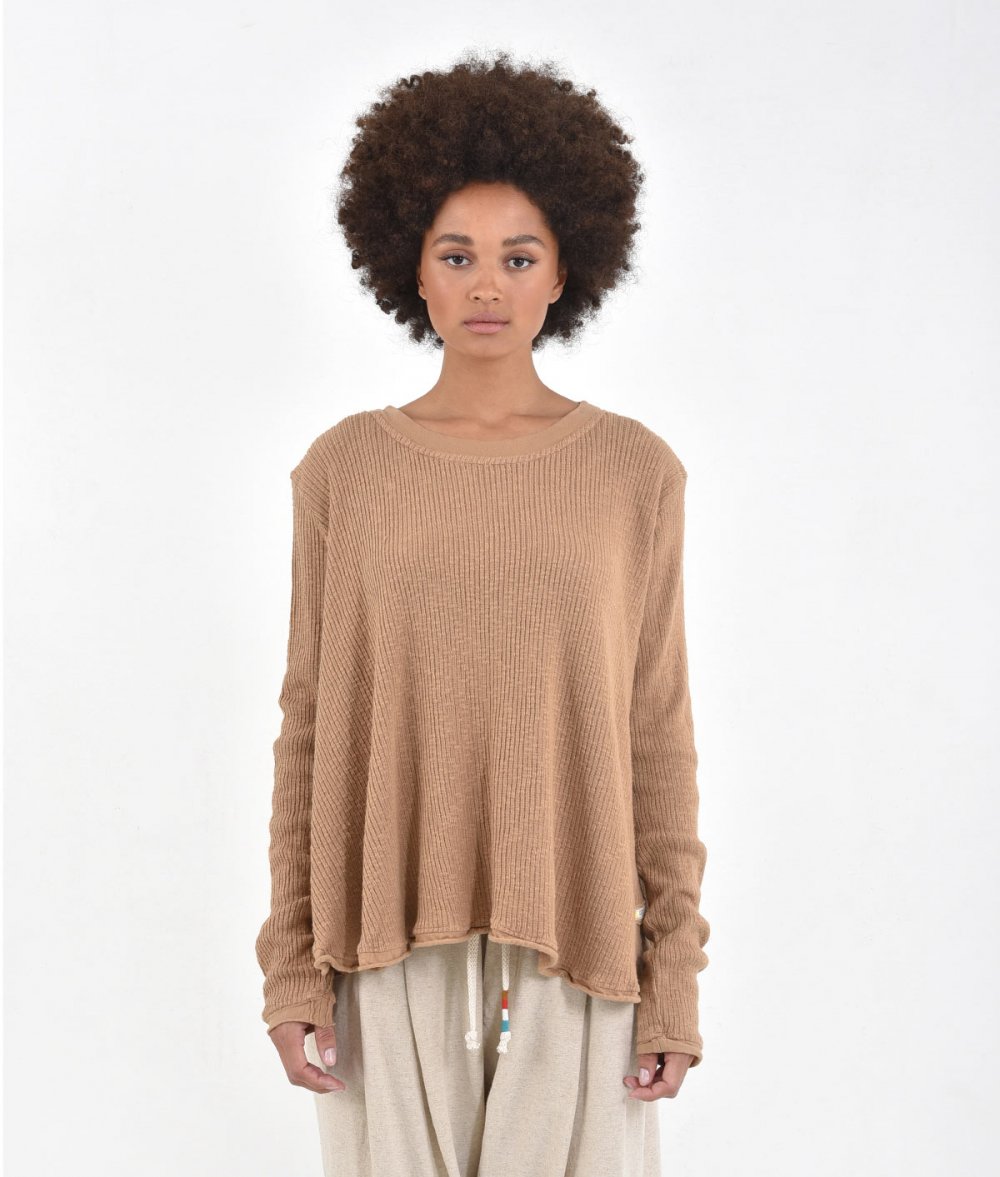 Polymorphic Knitted Blouse