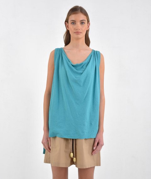 Blouse Asymmetric With Slits