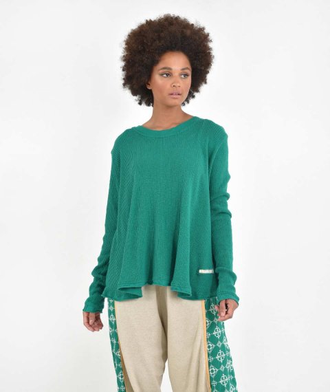 Polymorphic Knitted Blouse