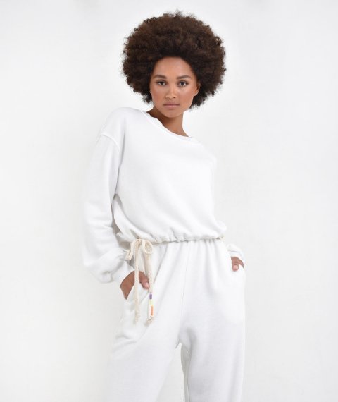 Crop Top With Drawstring