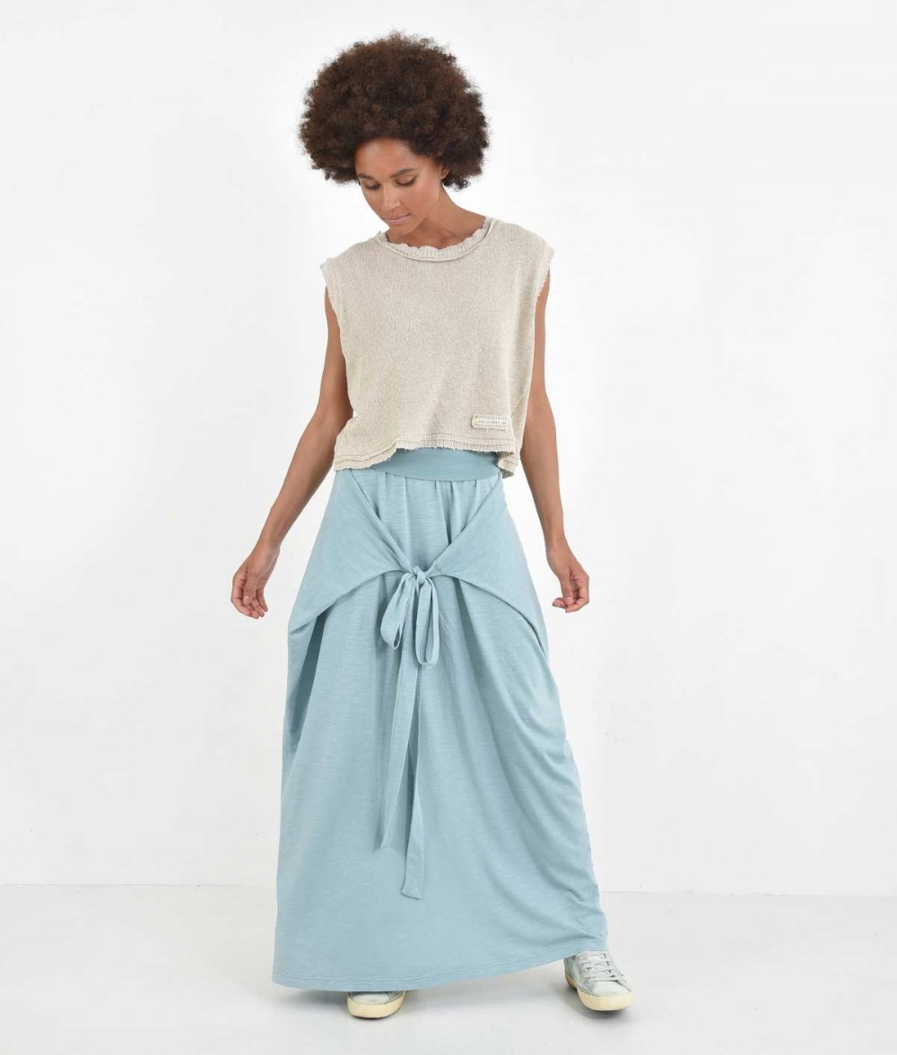 Skirt With Multi-Wear Tying