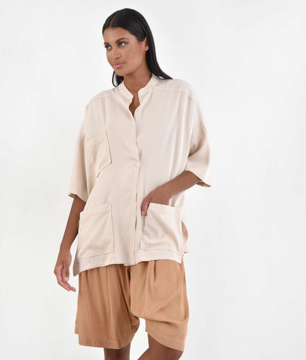 Unisex Oversized Πουκάμισο