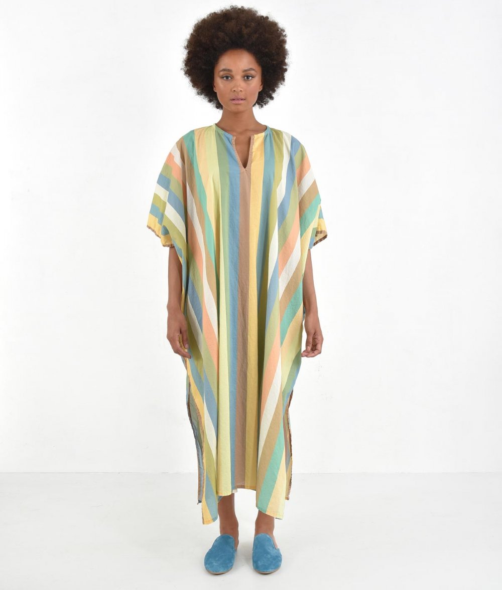 Maxi Tunic With Stripes