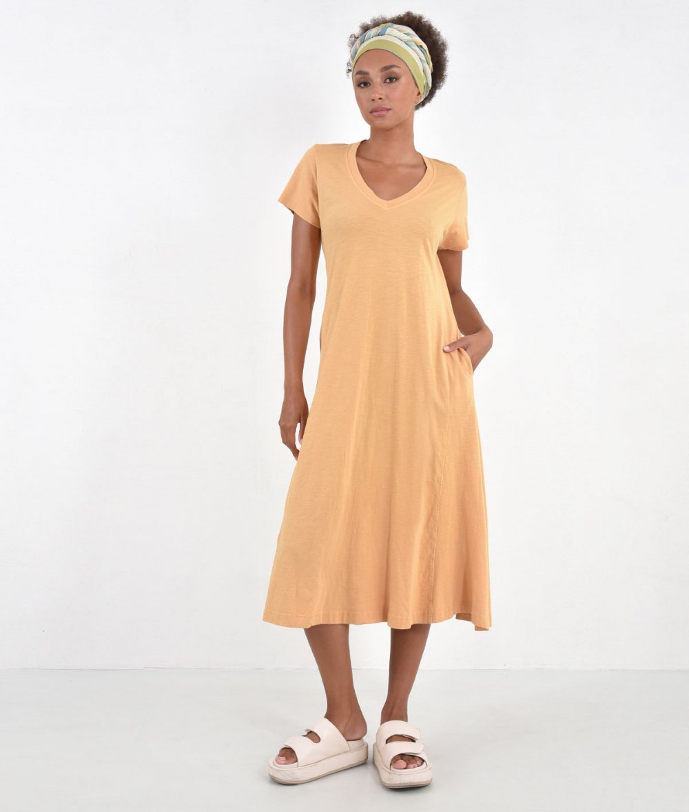 Midi Dress With Pockets