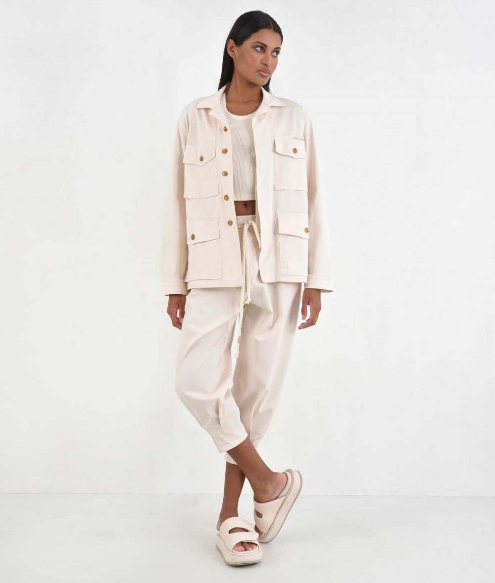 Cargo Jacket Με Oversized Τσέπες