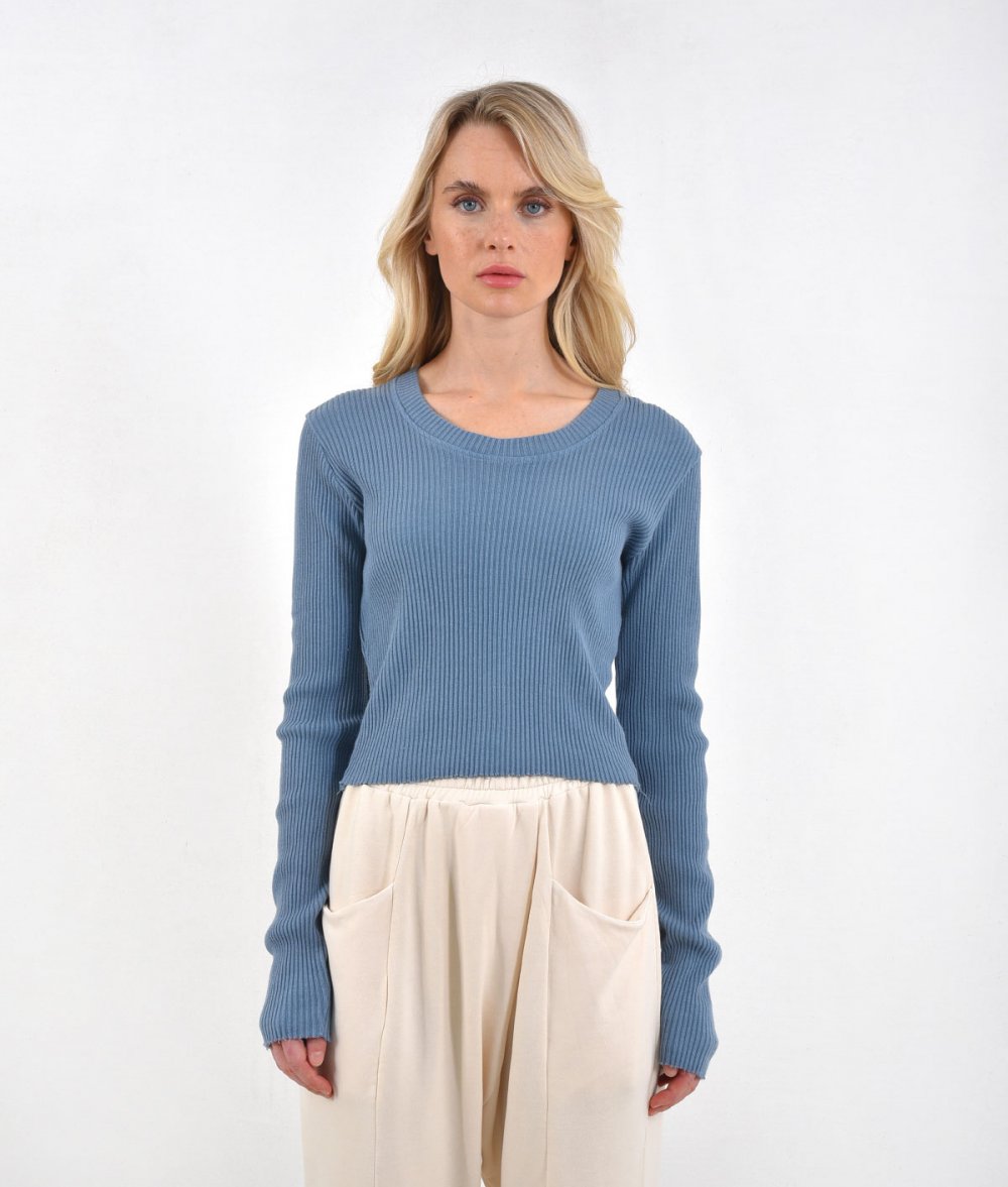 Knitted Crop Top
