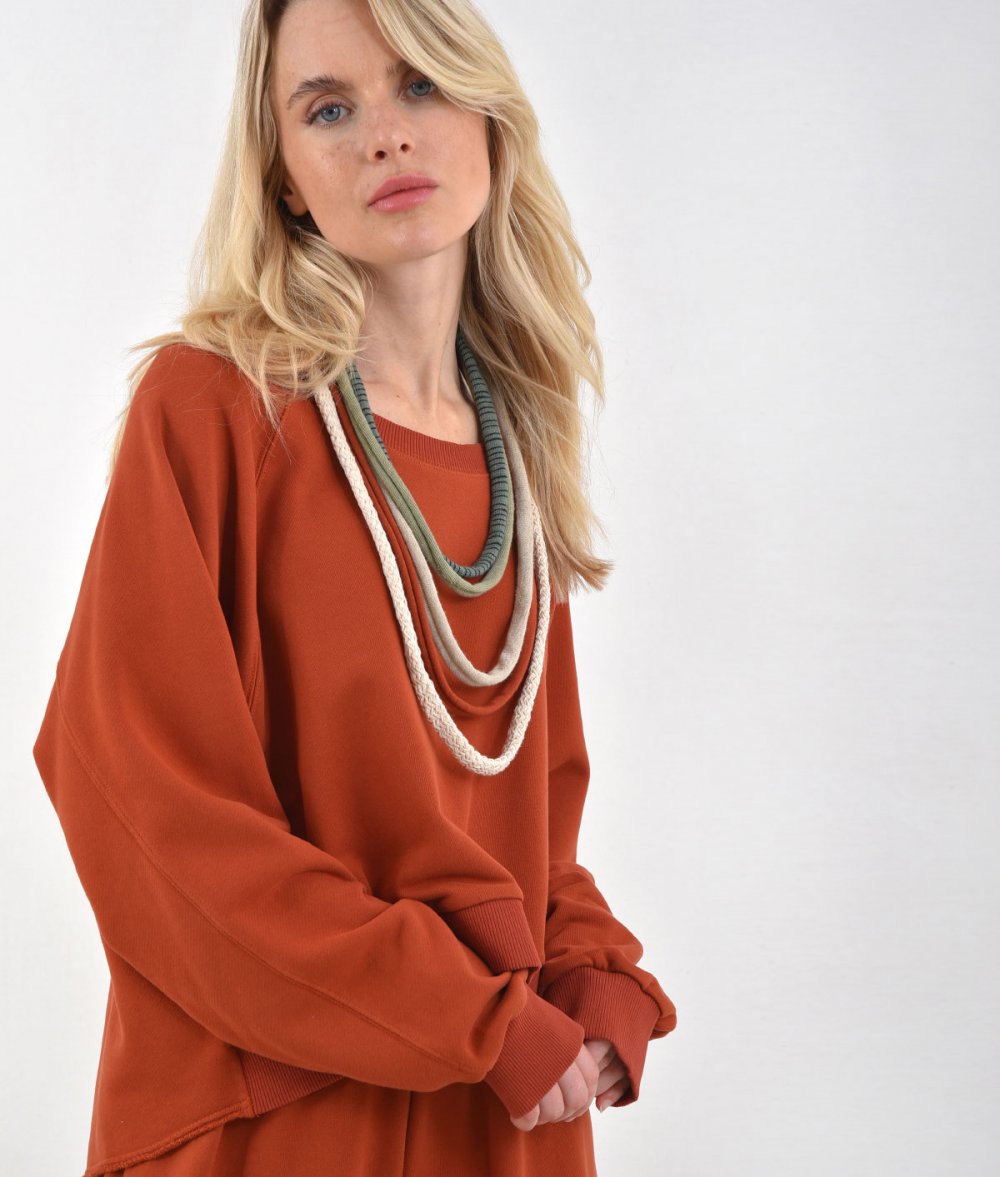 Asymmetrical Reglan Blouse