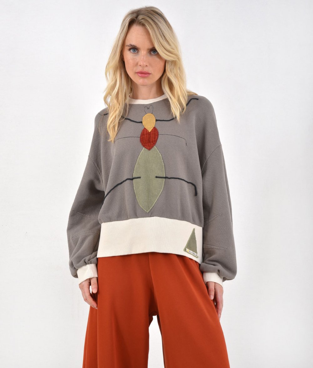 Patchwork Blouse  "Ant"