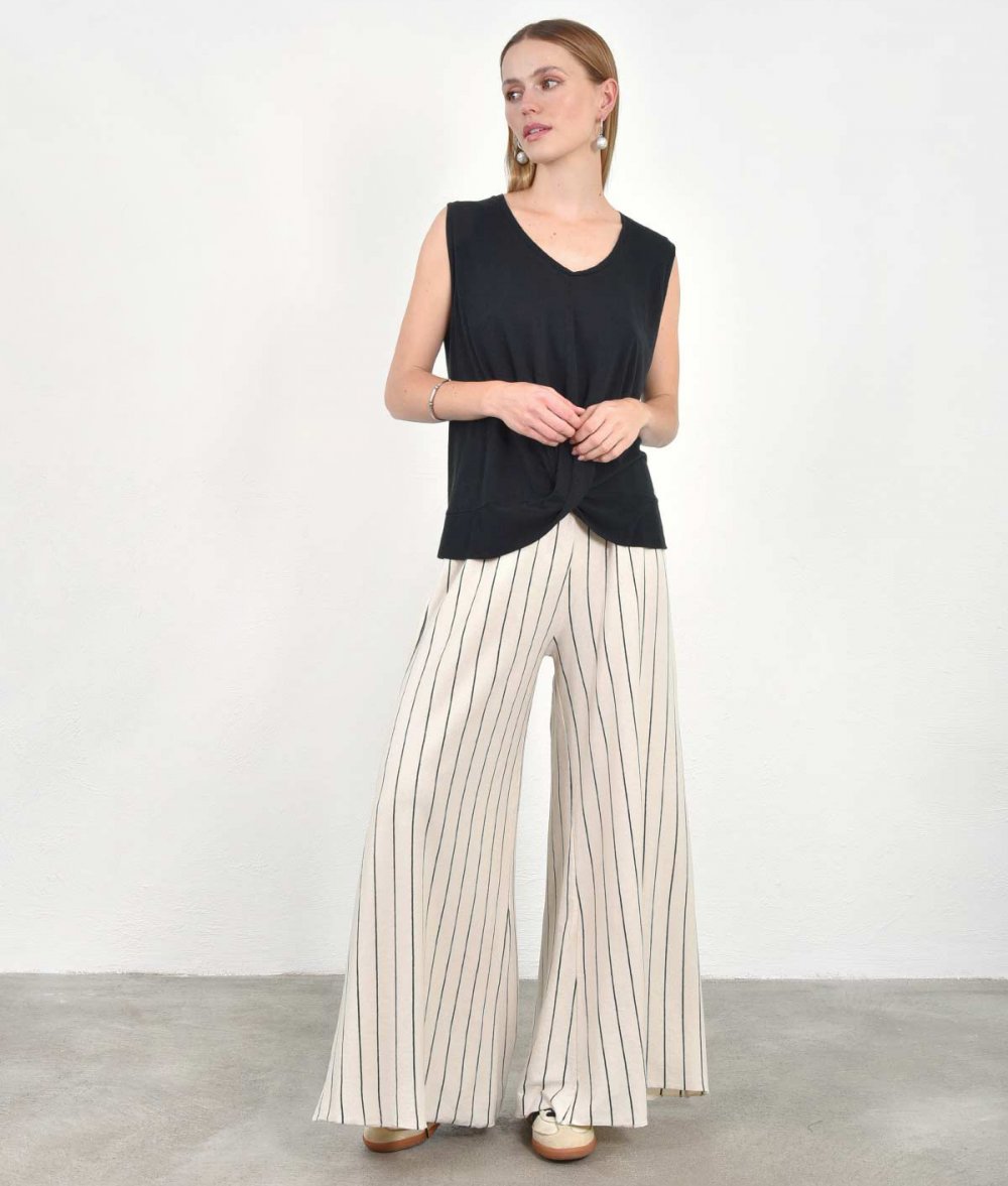 Pants With Stripes in 'A' line