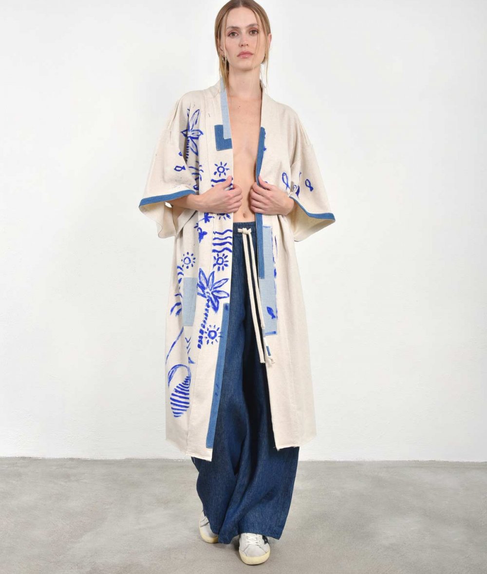 Kimono "Blue Beach" -Pre Order